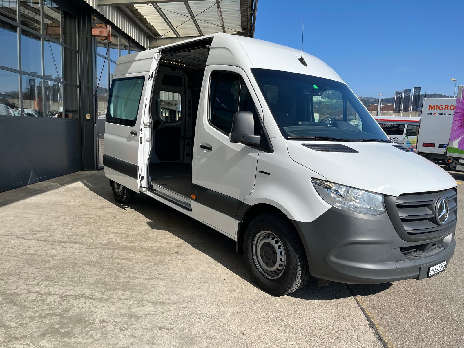 MERCEDES-BENZ eSprinter 312 47kWh Standard, Elettrica, Auto dimostrativa, Automatico - 6