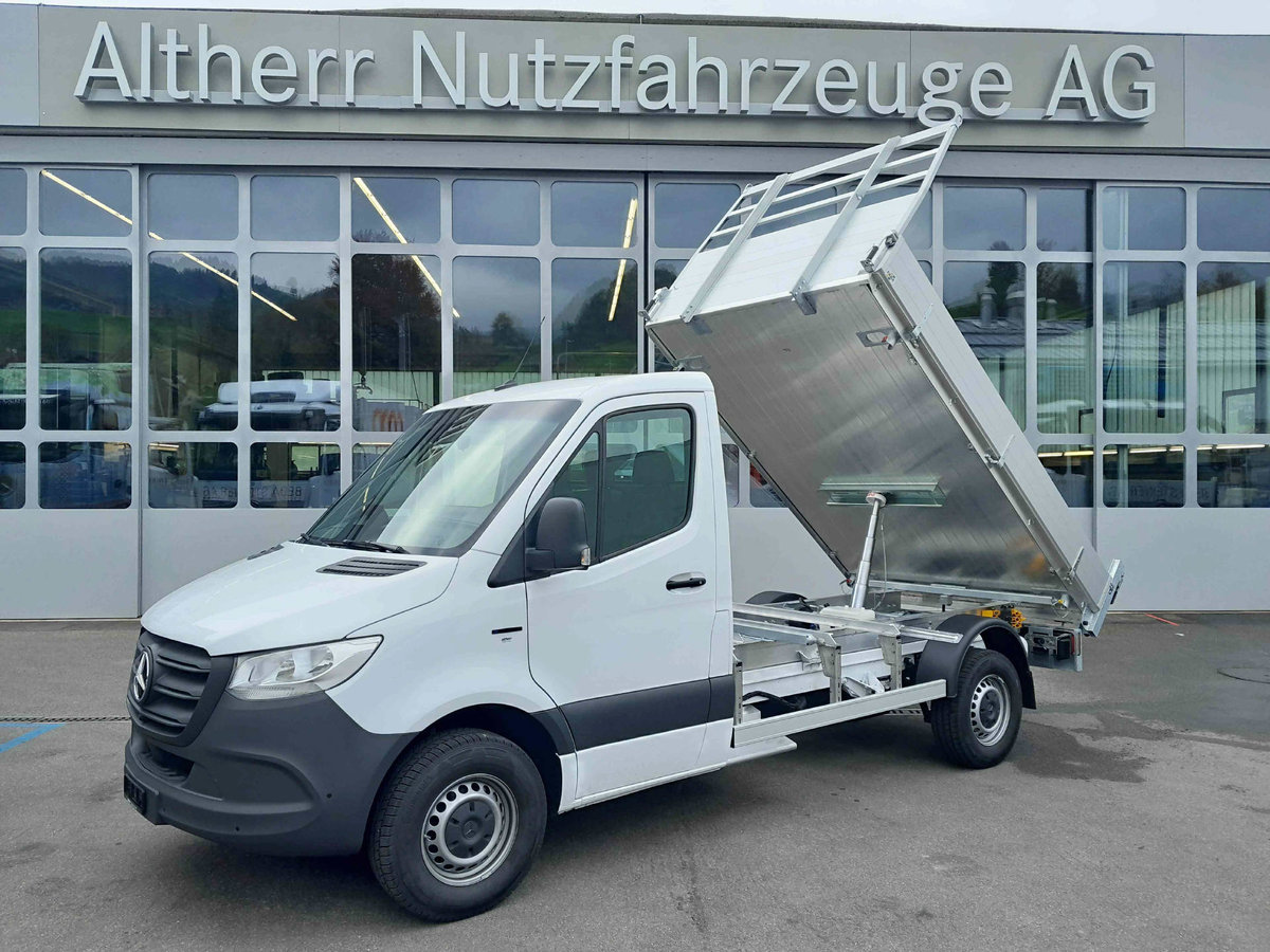 MERCEDES-BENZ eSprinter 420 PRO CH S 4x2 - Kipper, Electric, Ex-demonstrator, Automatic