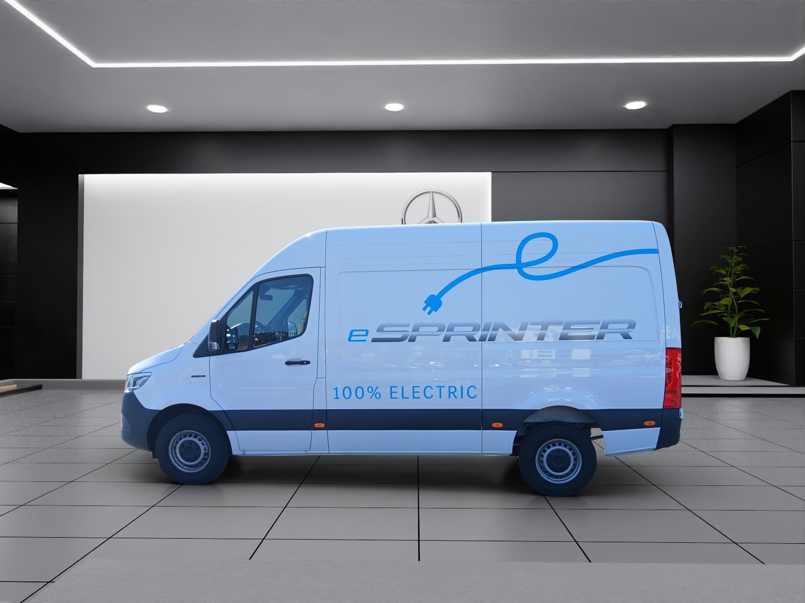 MERCEDES-BENZ MERCEDES-BENZ Esprinter 320 PRO KA 3665 S, Elektro, Vorführwagen, Automatik - 3