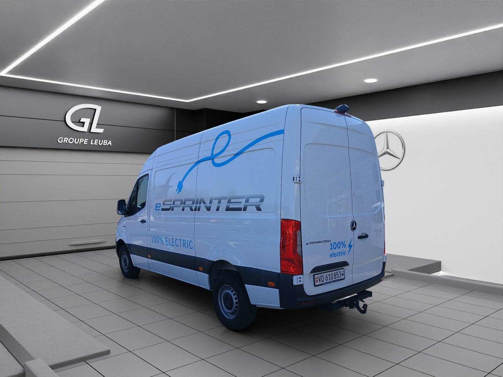 MERCEDES-BENZ MERCEDES-BENZ Esprinter 320 PRO KA 3665 S, Elektro, Vorführwagen, Automatik - 4