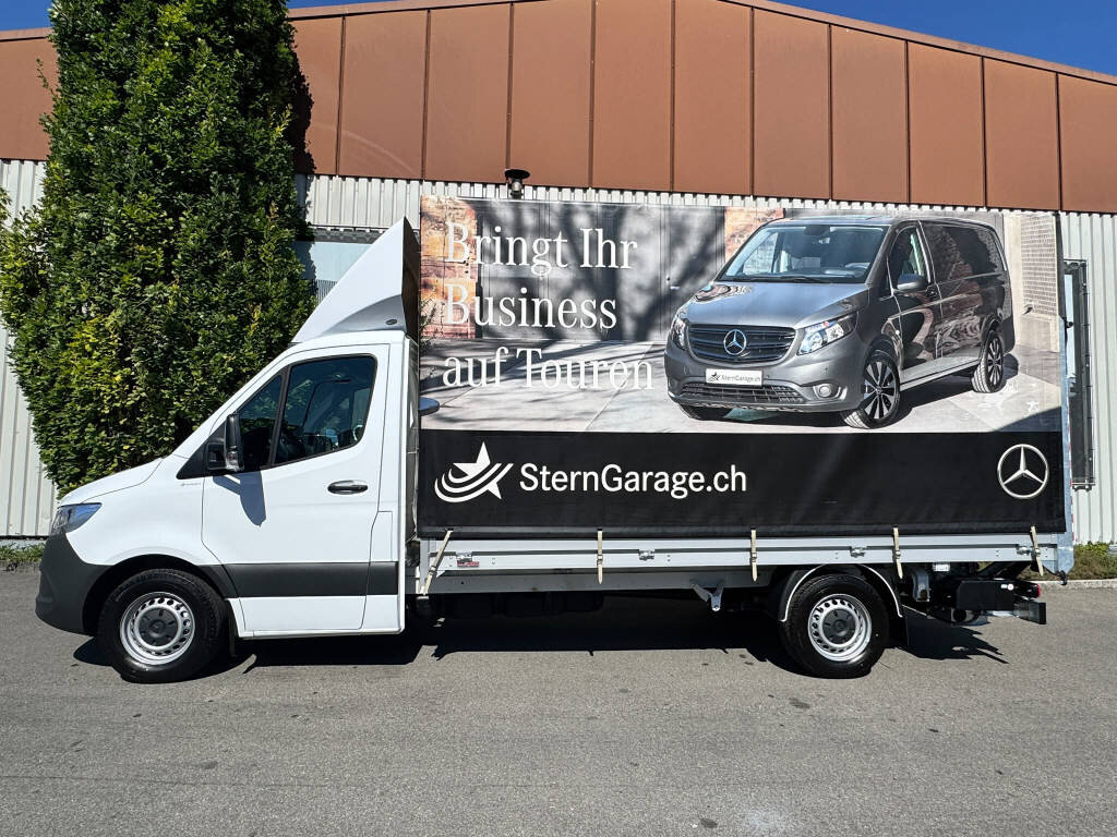 MERCEDES-BENZ Sprinter 317 CDI Pro Aufbau mit Hebebühne 4325 L, Diesel, Vorführwagen, Automatik - 2