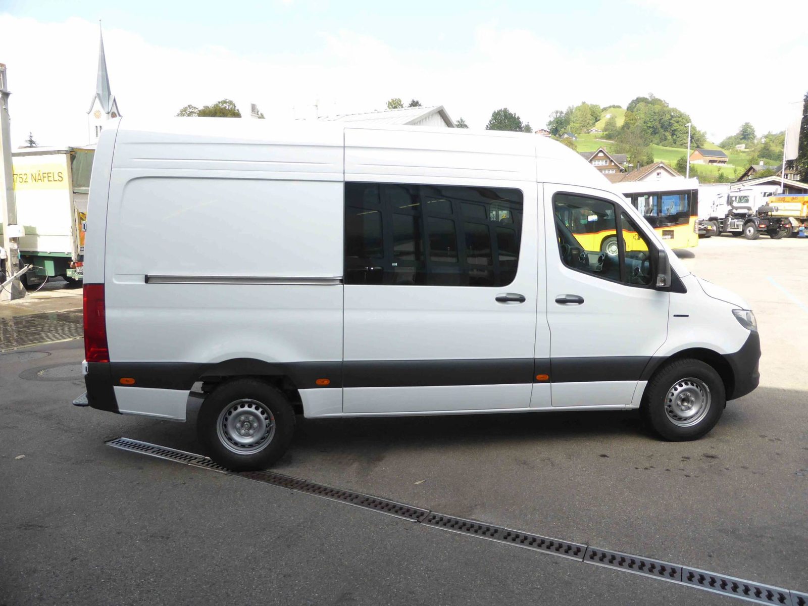 MERCEDES-BENZ eSprinter 320 Kaw. 3665 S 81 kWh Pro, Elettrica, Auto dimostrativa, Automatico - 6