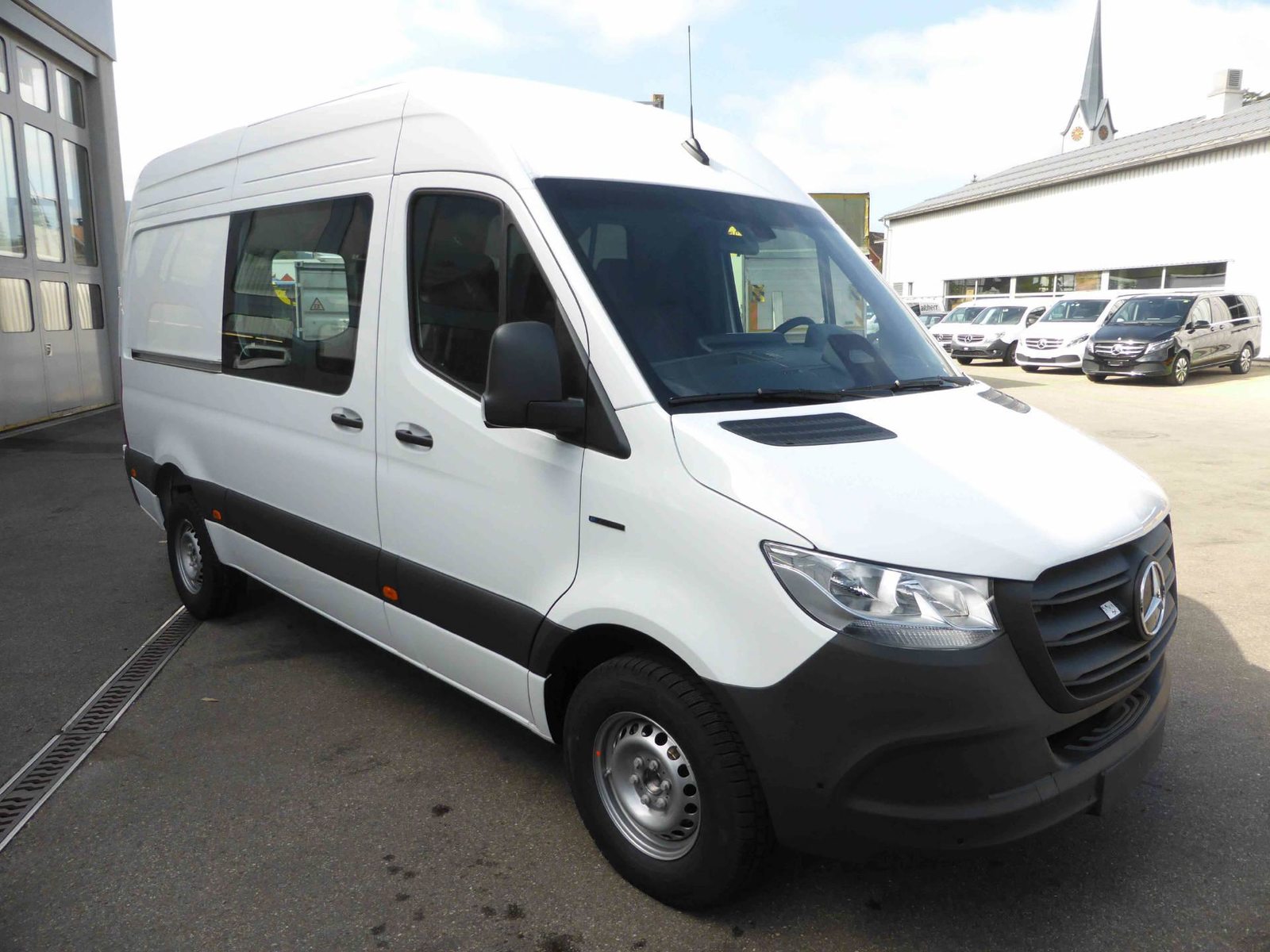 MERCEDES-BENZ eSprinter 320 Kaw. 3665 S 81 kWh Pro, Elettrica, Auto dimostrativa, Automatico - 7