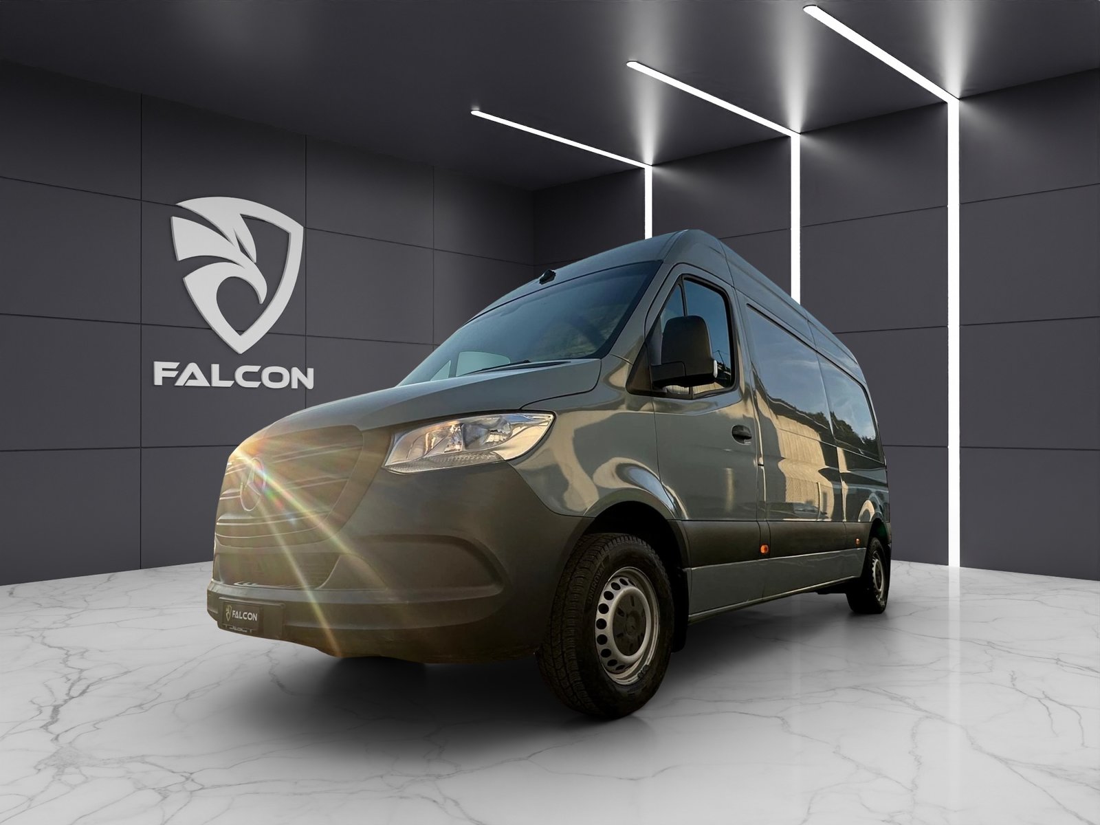 MERCEDES-BENZ Sprinter 214 CDI Standard 9G-TRONIC FWD, Diesel, Occasion / Gebraucht, Automatik - 6
