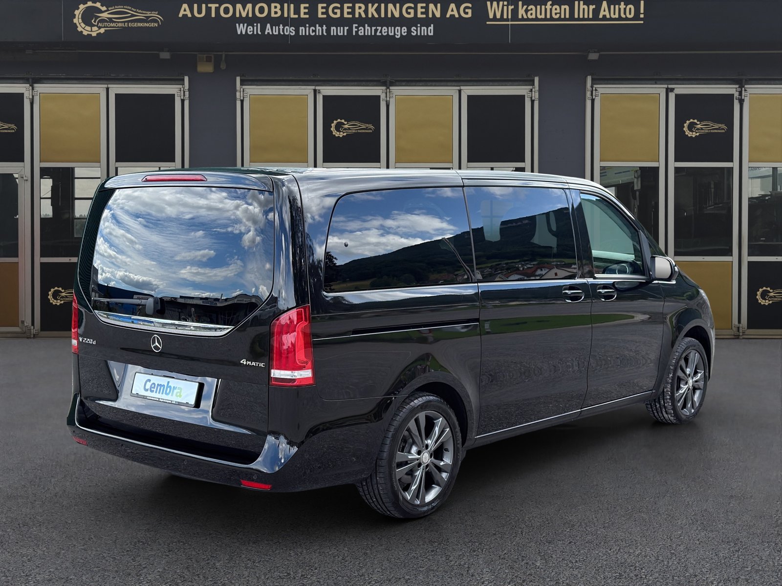 MERCEDES-BENZ V 220 d lang 4matic Van mit Rollstuhl-Rampe, Diesel, Occasion / Gebraucht, Automatik - 5