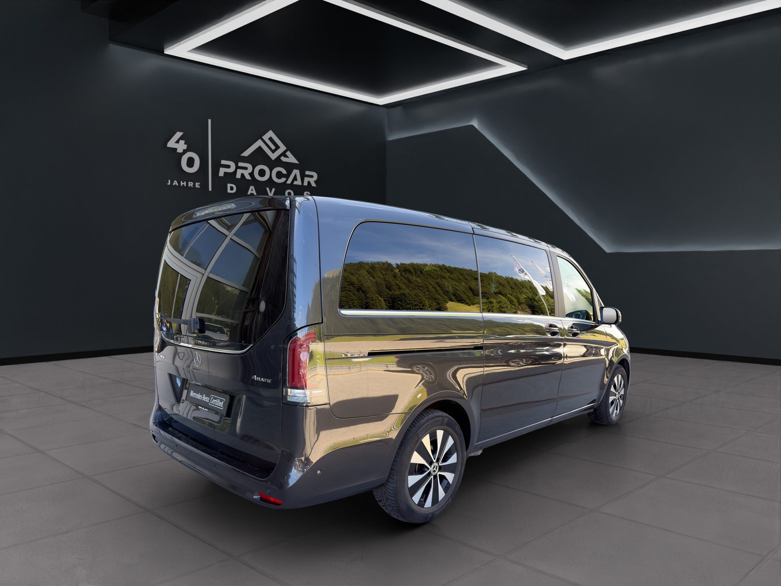 MERCEDES-BENZ V 250 d Avantgarde lang Van, Diesel, Occasioni / Usate, Automatico - 4