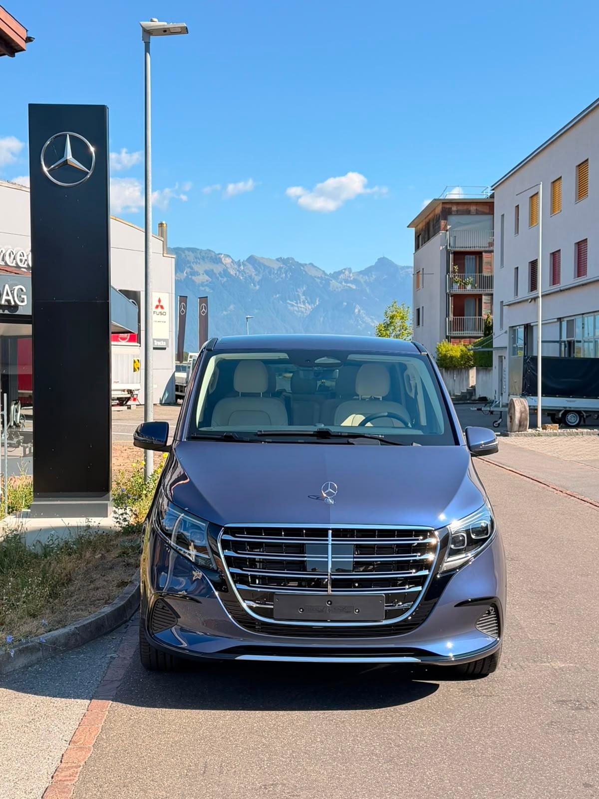 MERCEDES-BENZ V 300 d Exclusive lang Van, Diesel, Auto nuove, Automatico - 6