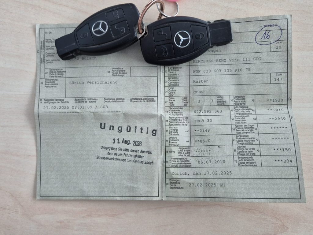 MERCEDES-BENZ Vito 111 CDI, Diesel, Occasion / Utilisé, Manuelle - 2