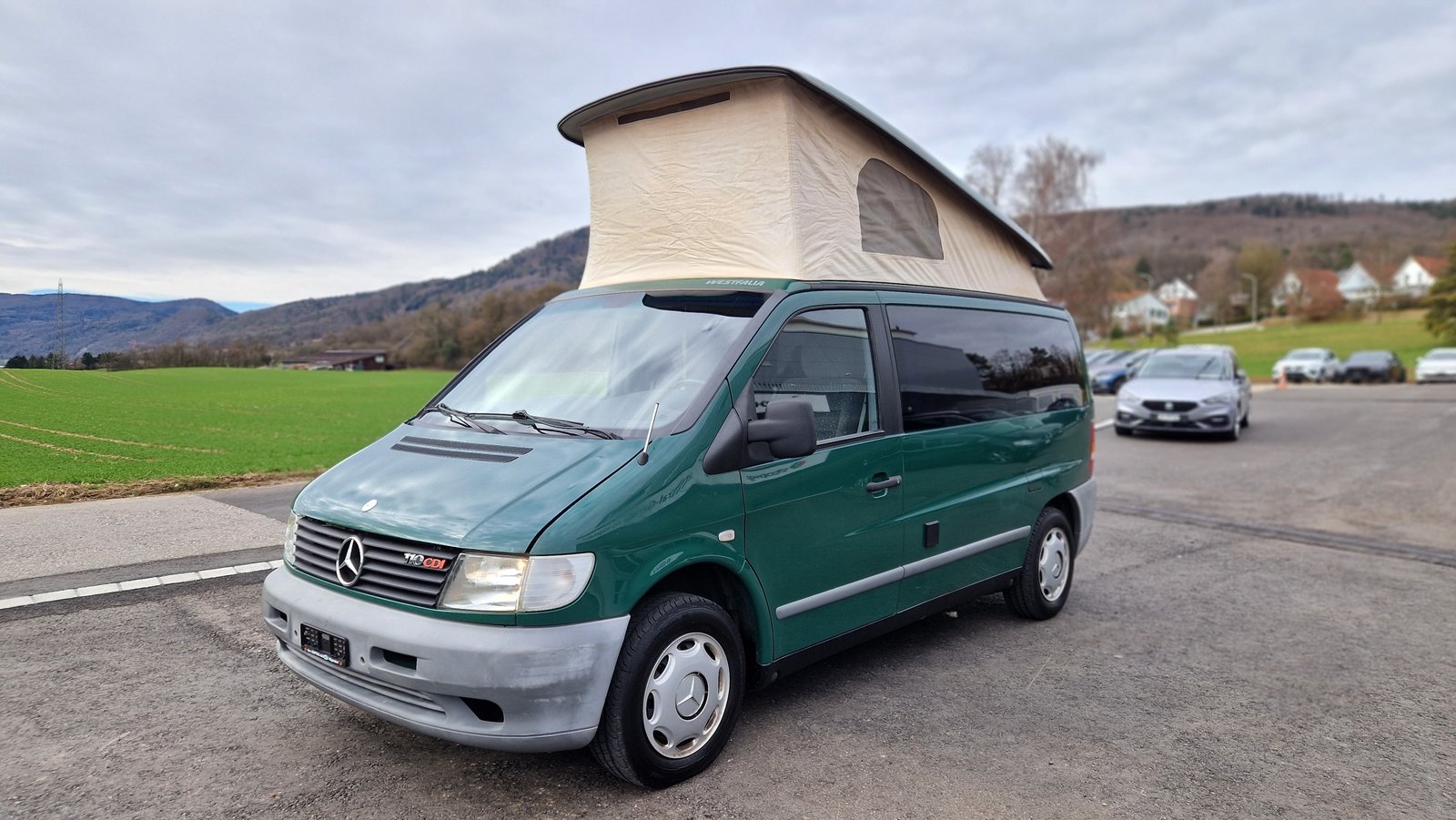 MERCEDES-BENZ 110 CDI 2.2-102 5G Camper, Diesel, Occasion / Utilisé, Manuelle - 2