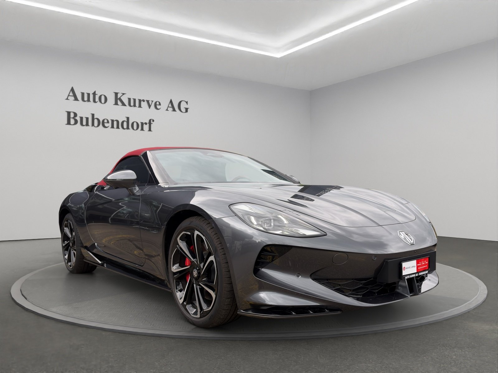 MG Cyberster 77kWh Stoffdach Rot