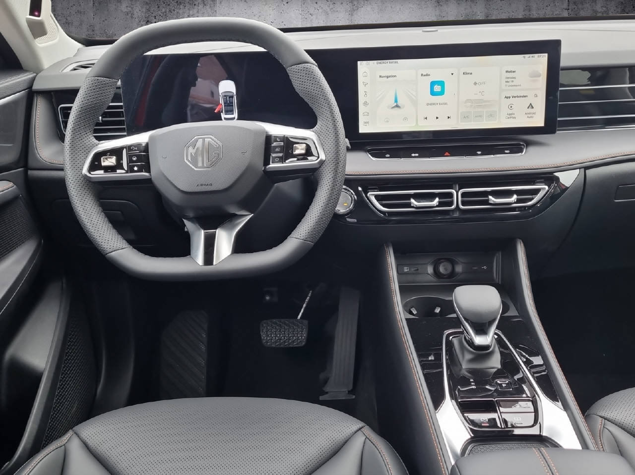 MG HS 1.5 Hybrid Luxury, Voll-Hybrid Benzin/Elektro, Neuwagen, Automatik - 6