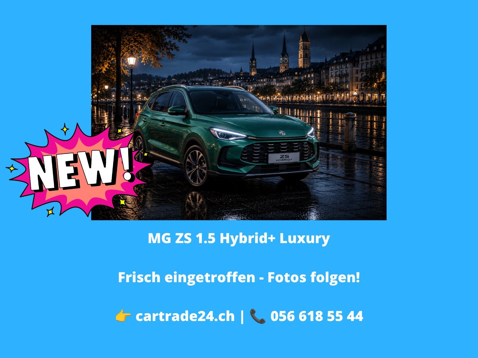MG ZS 1.5 Hybrid+ Luxury