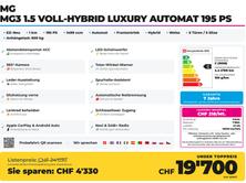 MG MG3 1.5 Voll-Hybrid Luxury Automat 195 PS, Hybride Integrale Benzina/Elettrica, Auto nuove, Automatico - 2
