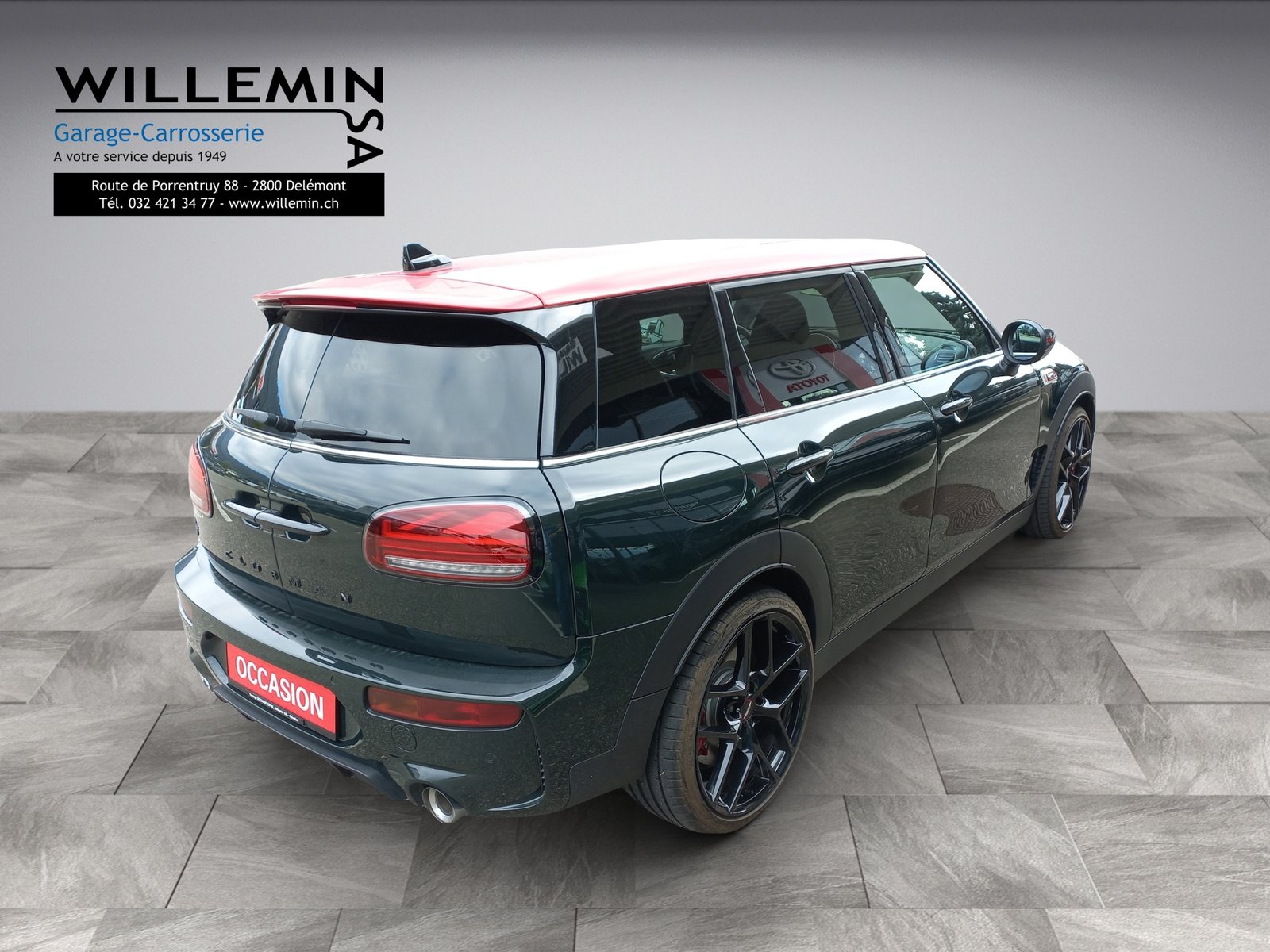 MINI Clubman Cooper John Cooper Works ALL4 Steptronic, Benzin, Occasion / Gebraucht, Automatik - 2
