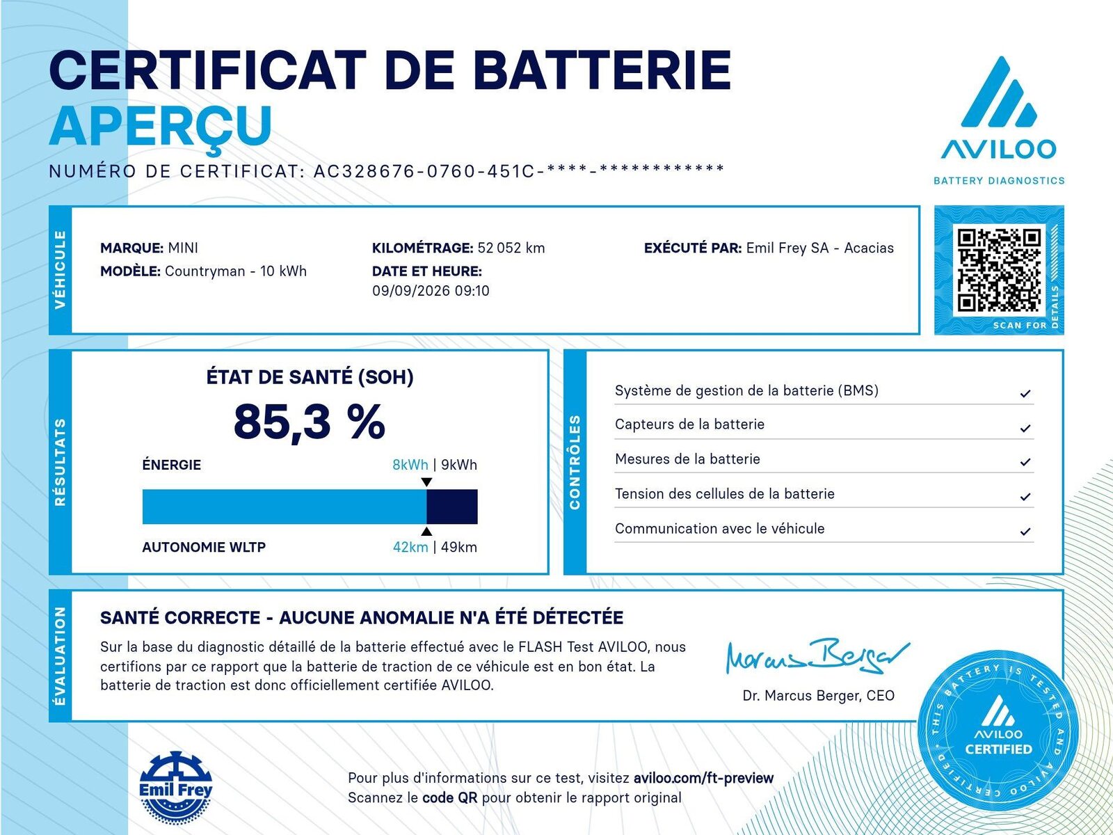 MINI Countryman F60 1.5i Cooper S E ALL4, Hybride Rechargeable Essence/Électricité, Occasion / Utilisé, Automatique - 2
