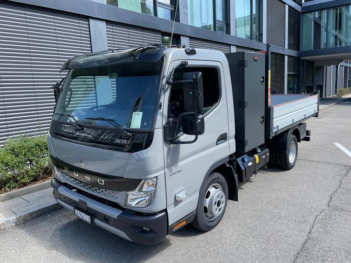 MITSUBISHI 3C15 Hinter-Kipper mit StauboxAHK, Diesel, Auto nuove, Manuale