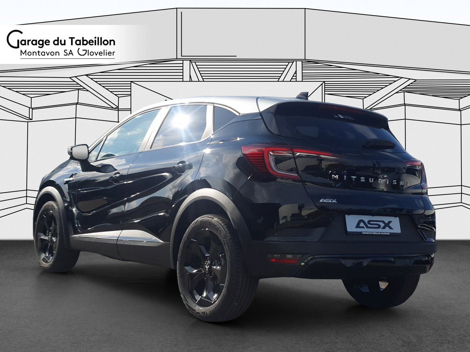 MITSUBISHI ASX 1.3 MH NEW Sport Auto., Hybride Léger Essence/Électricité, Voiture nouvelle, Automatique - 3