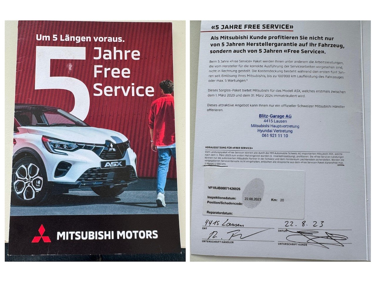 MITSUBISHI ASX 1.6 HEV Intense, Voll-Hybrid Benzin/Elektro, Occasion / Gebraucht - 3