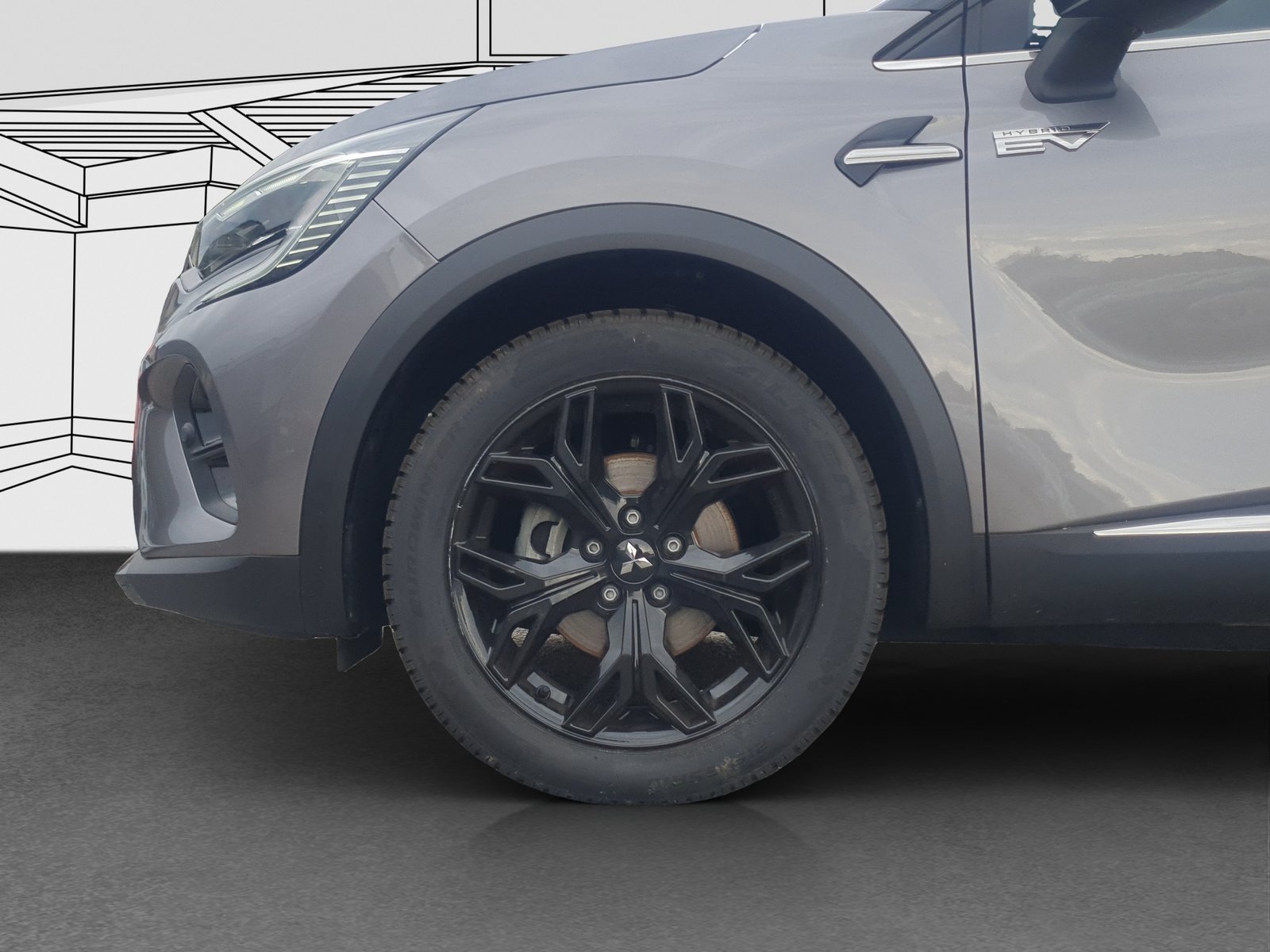MITSUBISHI ASX 1.6 HEV Intense Auto., Hybride Integrale Benzina/Elettrica, Occasioni / Usate, Automatico - 6