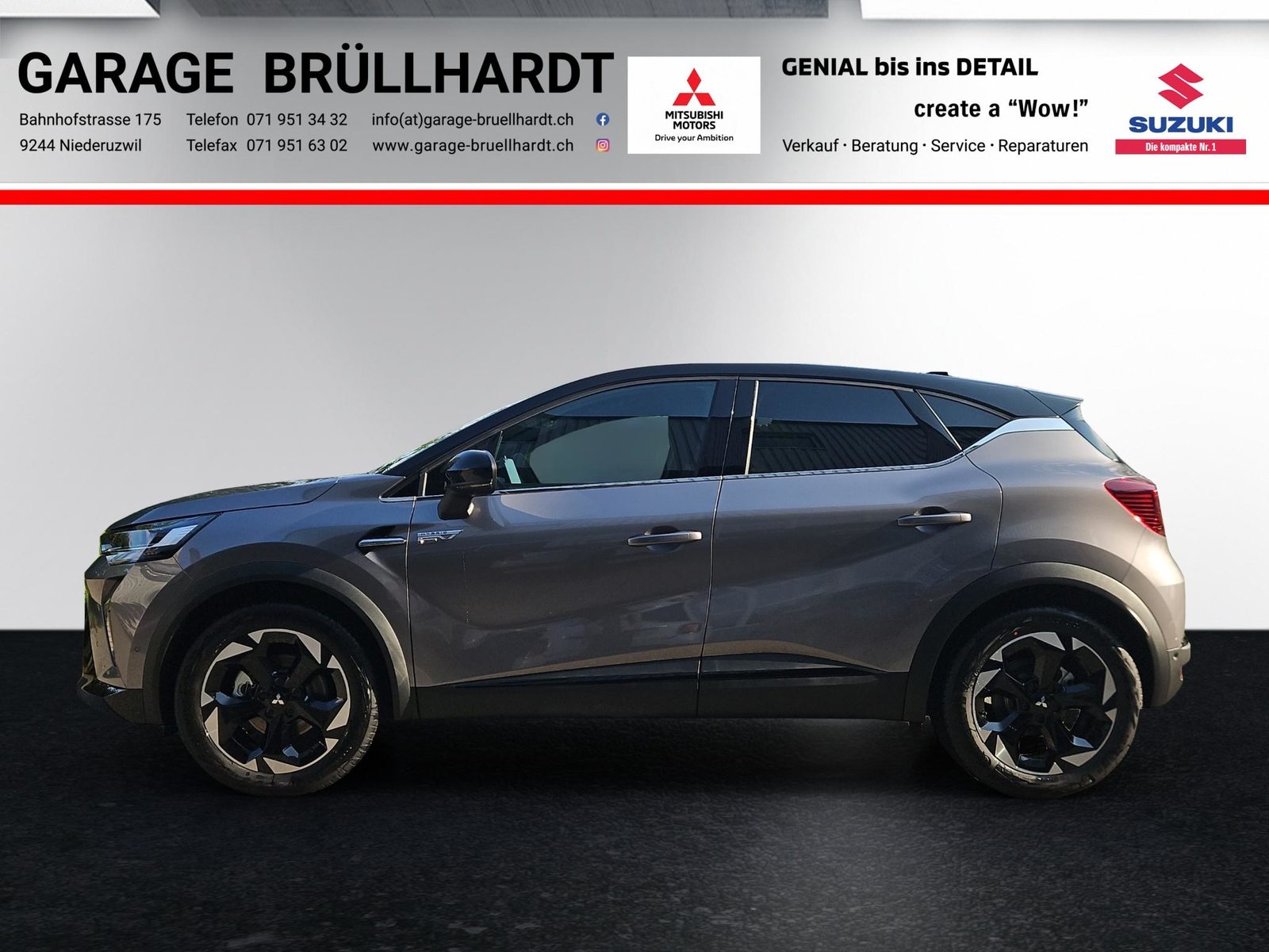 MITSUBISHI ASX 1.8 HEV Instyle, Hybride Integrale Benzina/Elettrica, Auto dimostrativa, Automatico - 3