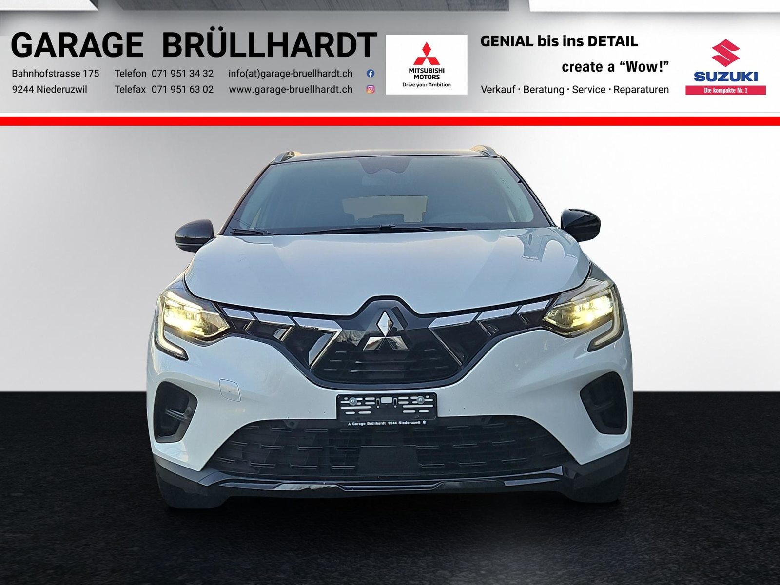 MITSUBISHI ASX 1.6 HEV Intense, Hybride Intégral Essence/Électricité, Occasion / Utilisé, Automatique - 2