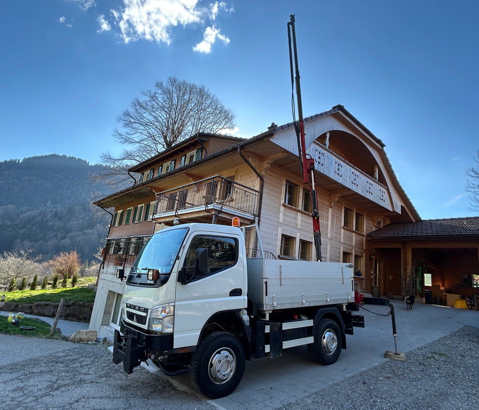 MITSUBISHI Canter 4x4 Pfau Rexter A 45km