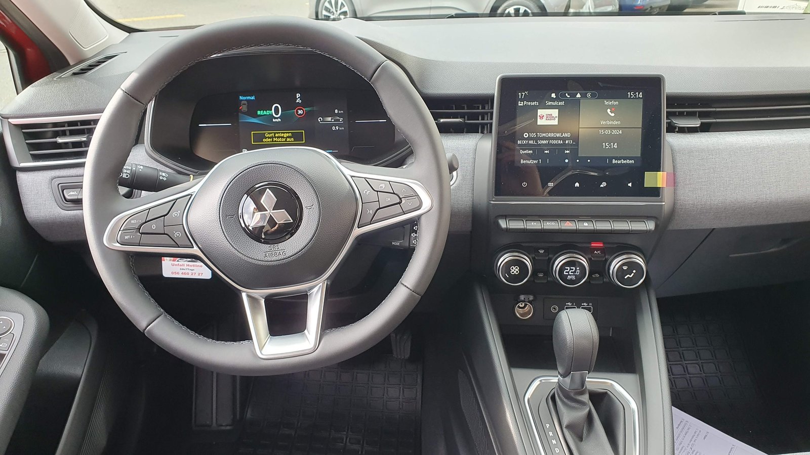 MITSUBISHI COLT 1.6 HEV Automat SwissLine (504) Helvetia, Voll-Hybrid Benzin/Elektro, Vorführwagen, Automatik - 7