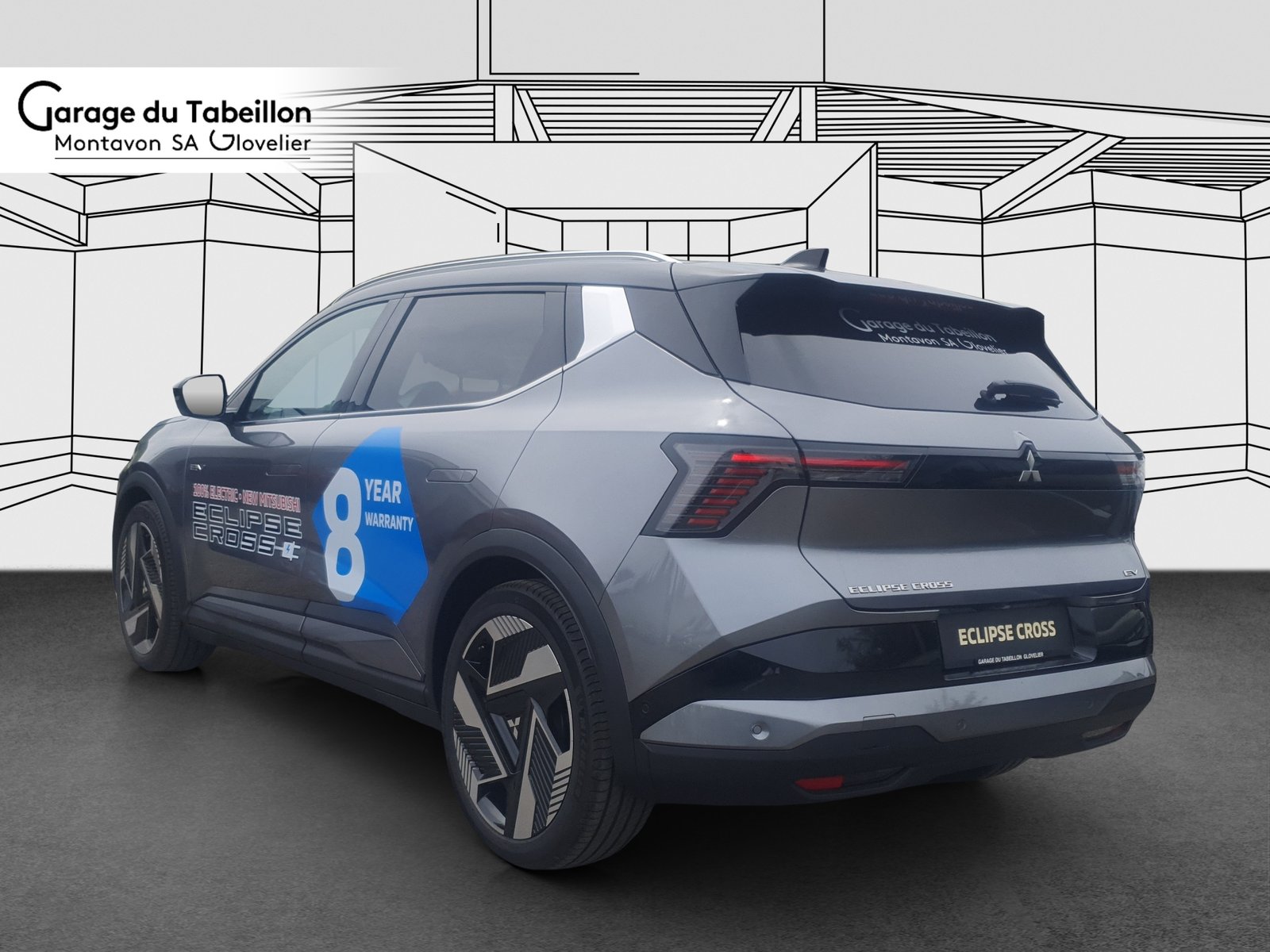 MITSUBISHI Eclipse Cross Instyle 635 kms autonomie, Electric, Ex-demonstrator, Automatic - 3