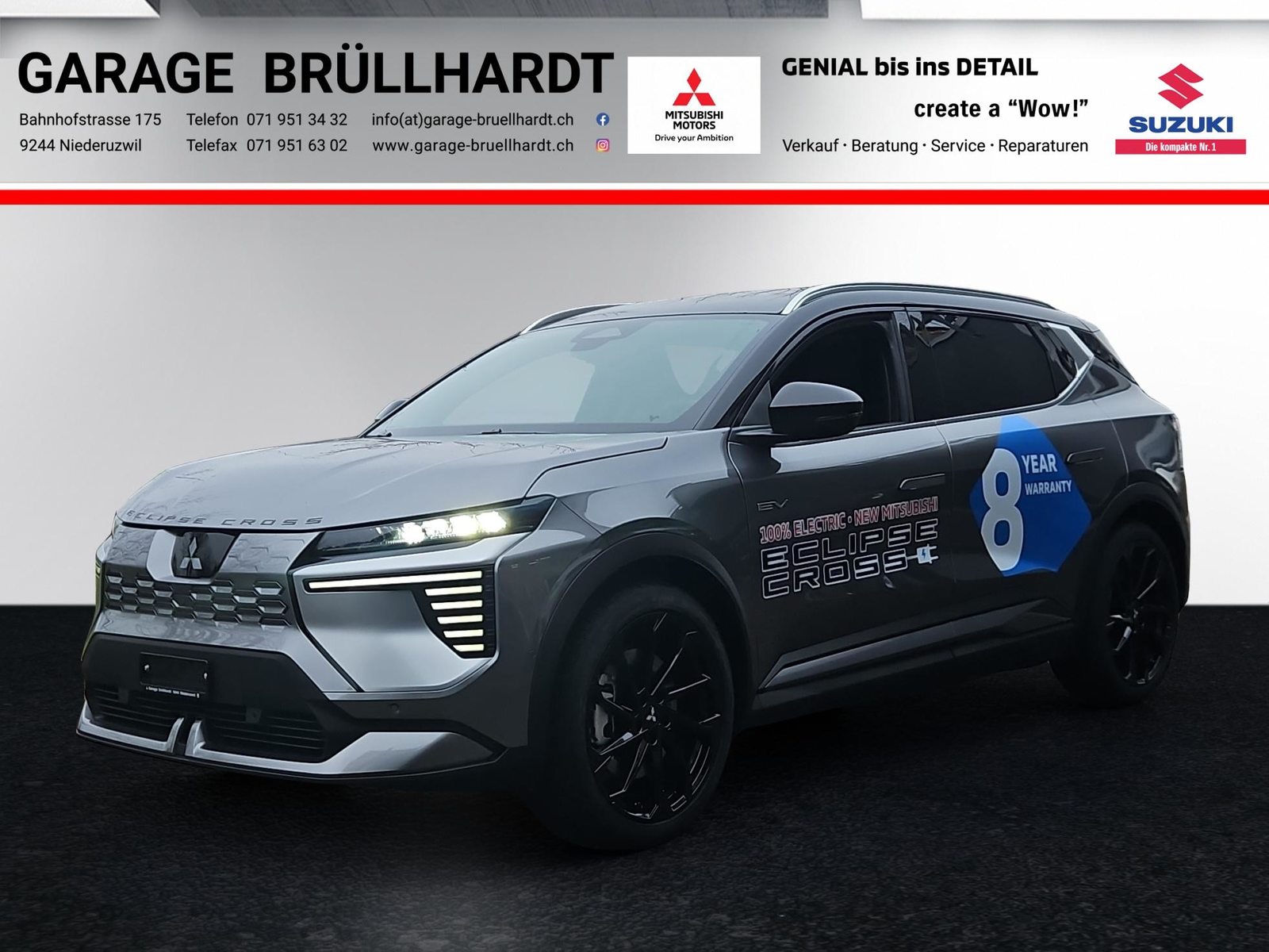 MITSUBISHI 100% EV Eclipse Cross Instyle, Électrique, Voiture nouvelle, Automatique