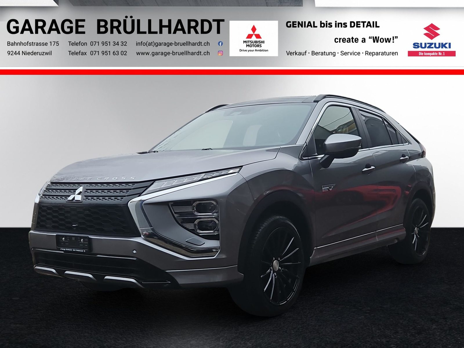 MITSUBISHI Eclipse Cross 2.4 PHEV Diamond 4x4, Hybride Rechargeable Essence/Électricité, Occasion / Utilisé, Automatique