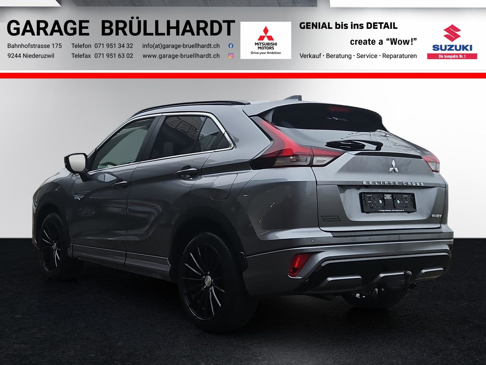 MITSUBISHI Eclipse Cross 2.4 PHEV Diamond 4x4, Hybride Rechargeable Essence/Électricité, Occasion / Utilisé, Automatique - 4