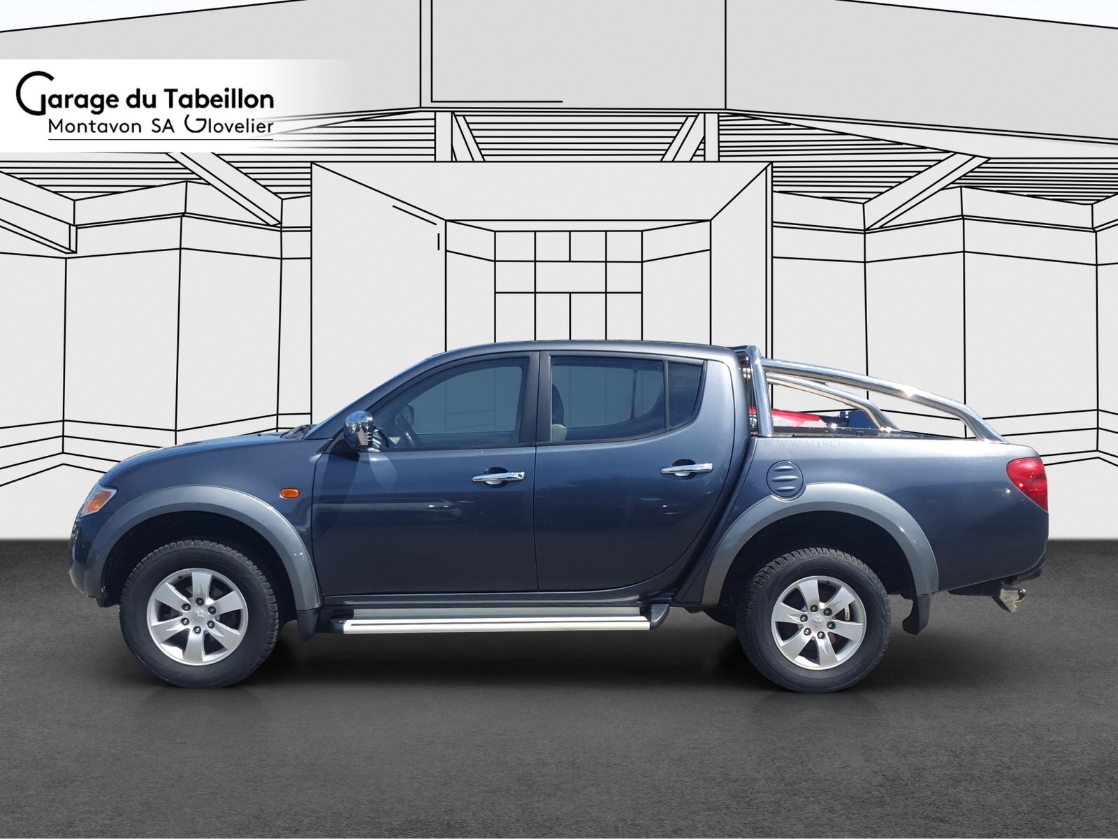 MITSUBISHI L200 D-Cab pick-up 2.5D 136cv 4x4 Invite, Diesel, Occasion / Utilisé, Manuelle - 2