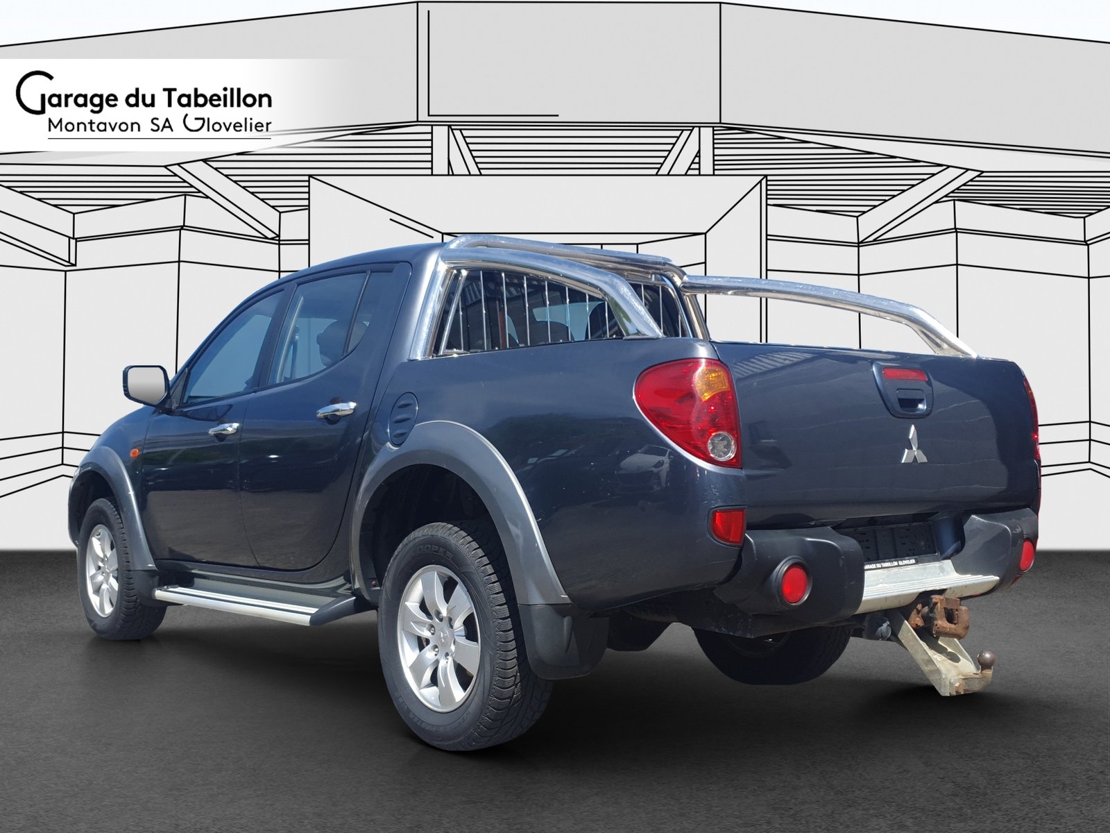 MITSUBISHI L200 D-Cab pick-up 2.5D 136cv 4x4 Invite, Diesel, Occasion / Utilisé, Manuelle - 3