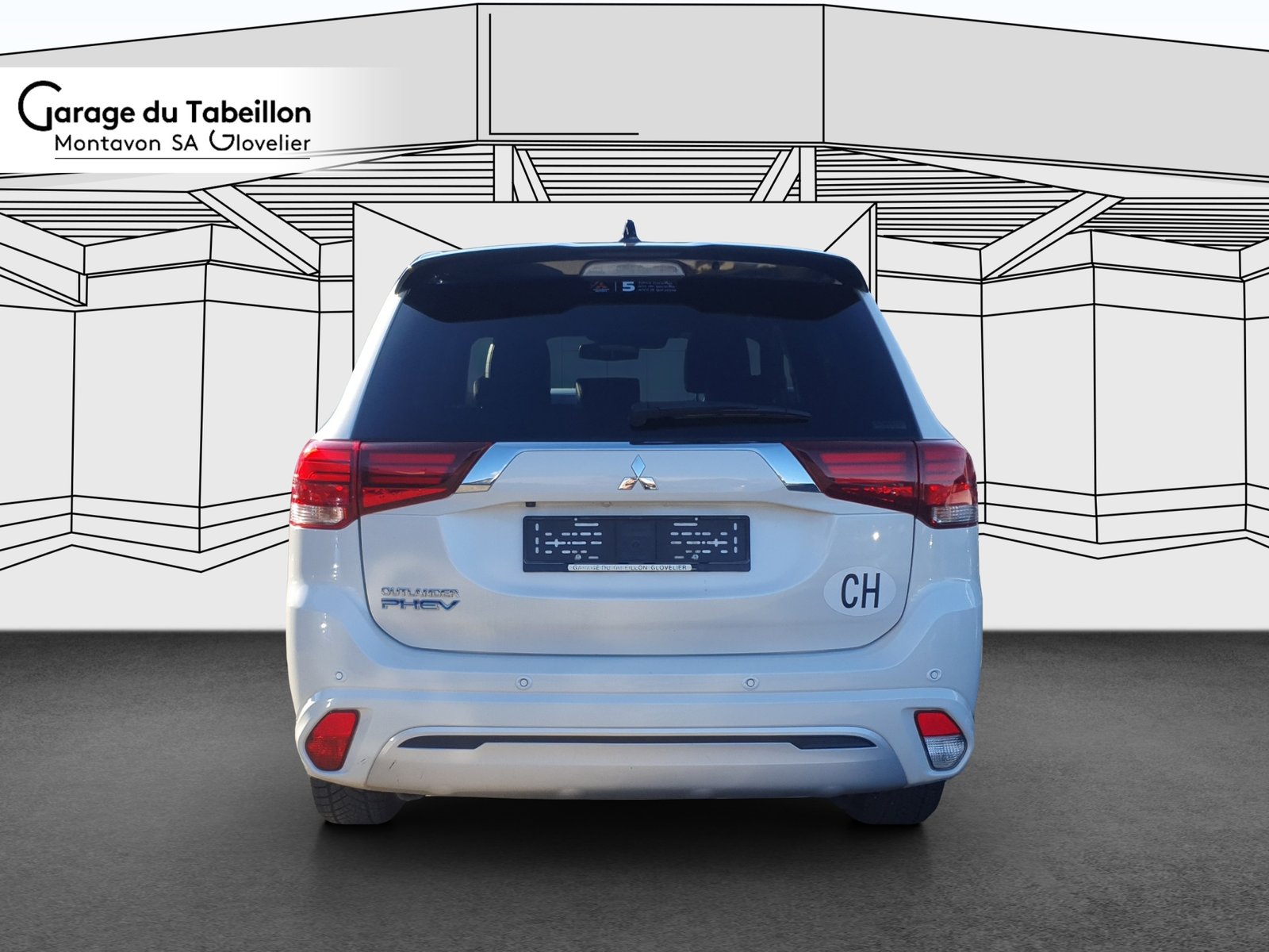 MITSUBISHI Outlander 2.4 PHEV Diamond+, Plug-in-Hybrid Benzin/Elektro, Occasion / Gebraucht, Automatik - 5