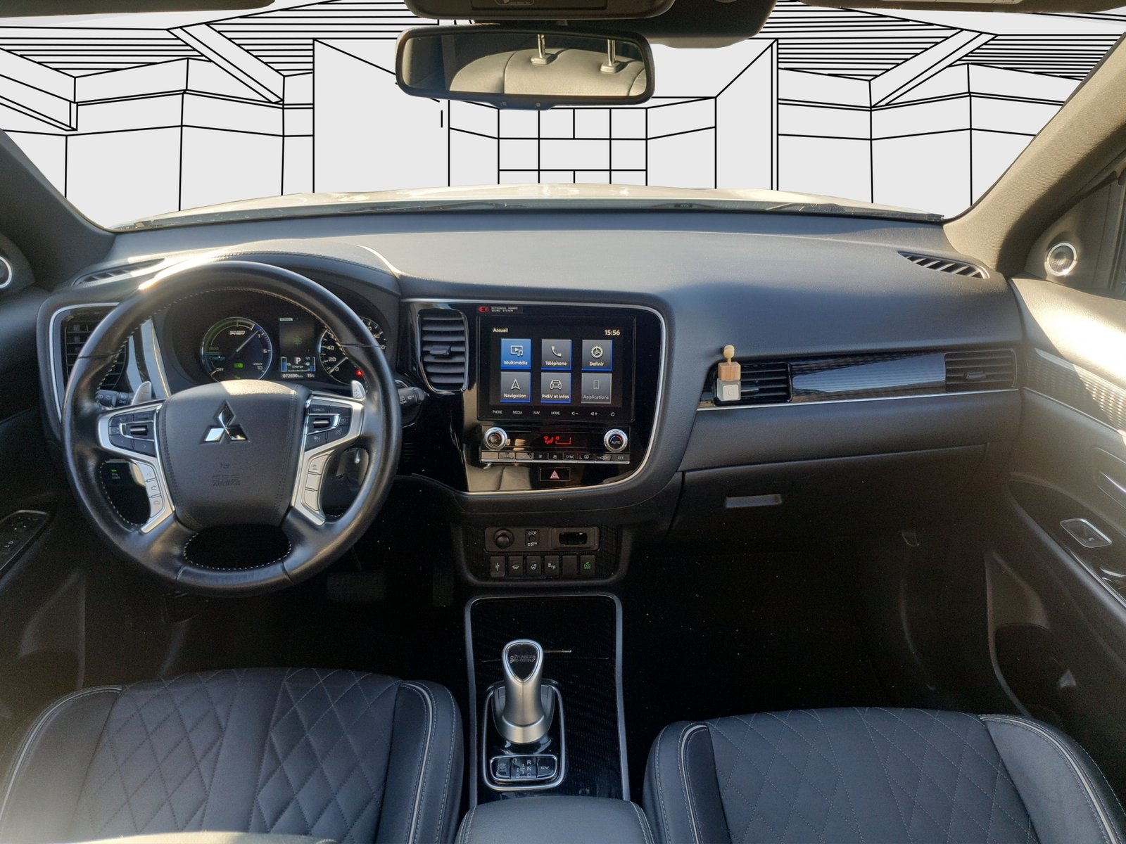 MITSUBISHI Outlander 2.4 PHEV Diamond+, Plug-in-Hybrid Benzin/Elektro, Occasion / Gebraucht, Automatik - 7