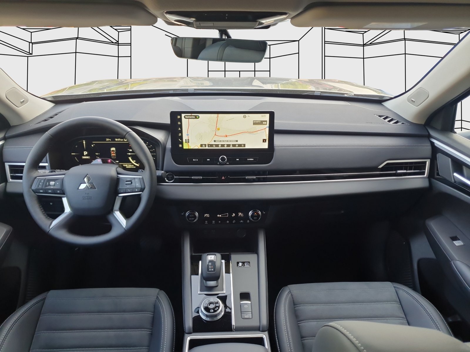 MITSUBISHI Outlander 2.4 PHEV NEW Invite 4x4, Plug-in-Hybrid Benzin/Elektro, Vorführwagen, Automatik - 7