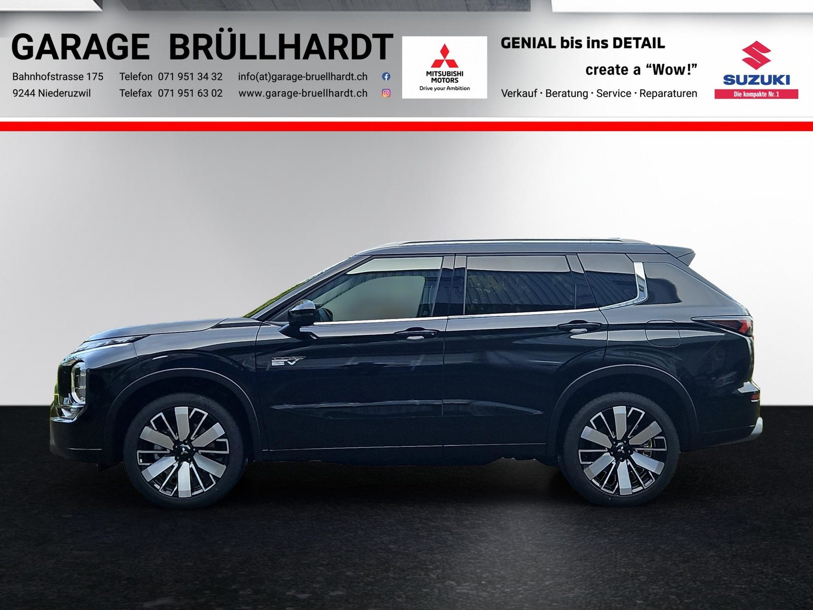 MITSUBISHI SNOW EDITION Outlander 2.4 PHEV Instyle 4x4, Plug-in-Hybrid Benzin/Elektro, Vorführwagen, Automatik - 3