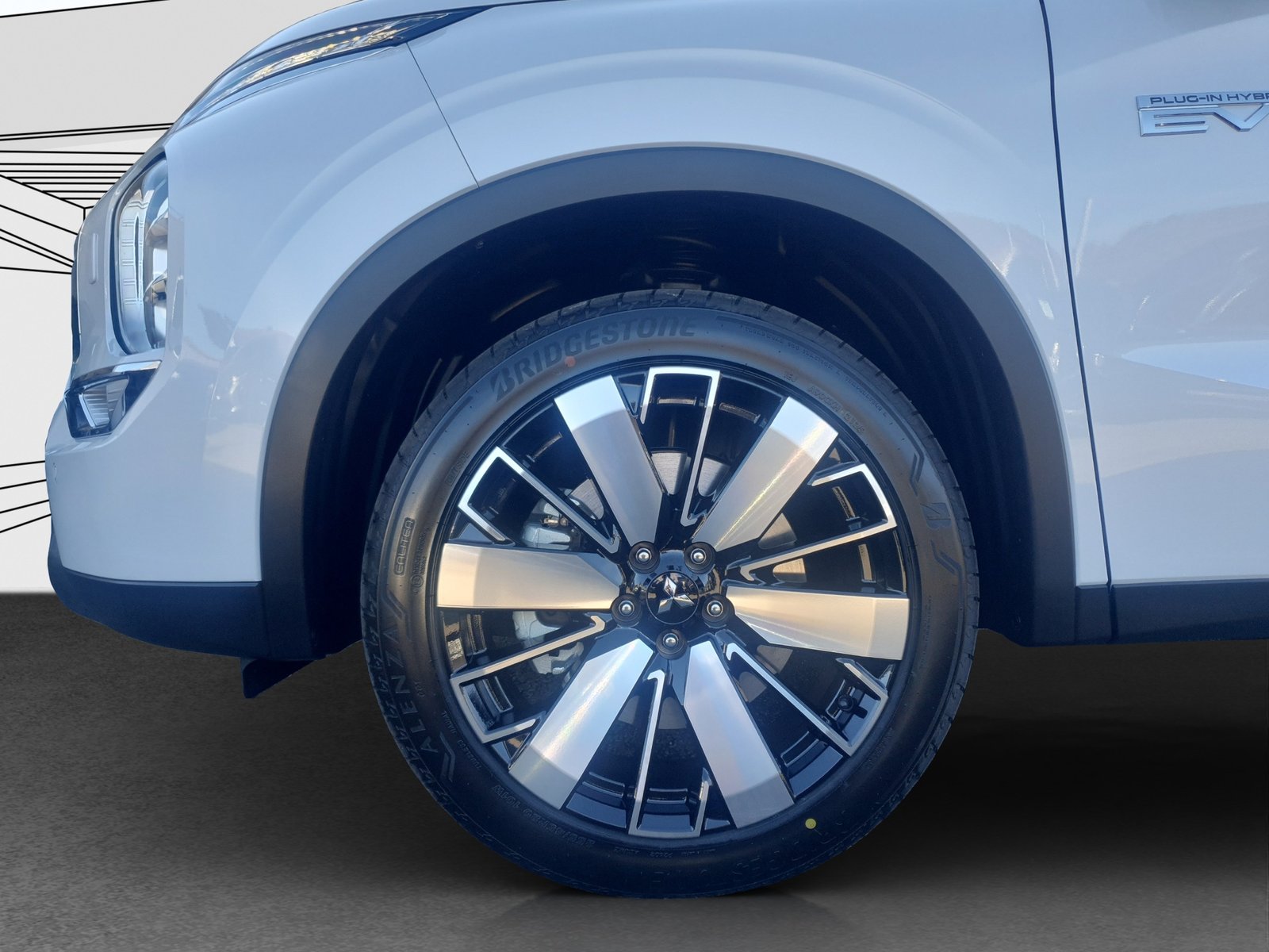 MITSUBISHI Outlander 2.4 PHEV NEW Intense 4x4, Plug-in-Hybrid Benzina/Elettrica, Auto dimostrativa, Automatico - 6
