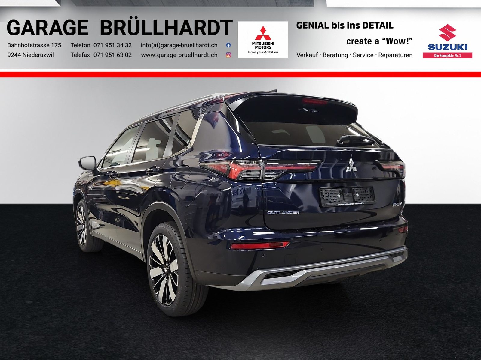 MITSUBISHI Outlander 2.4 PHEV Intense 4x4, Plug-in-Hybrid Benzin/Elektro, Vorführwagen, Automatik - 4
