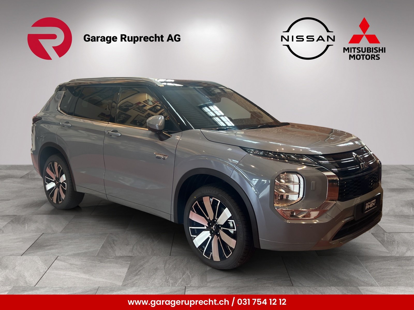 MITSUBISHI Outlander 2.4 PHEV Instyle 4x4, Plug-in-Hybrid Petrol/Electric, Ex-demonstrator, Automatic