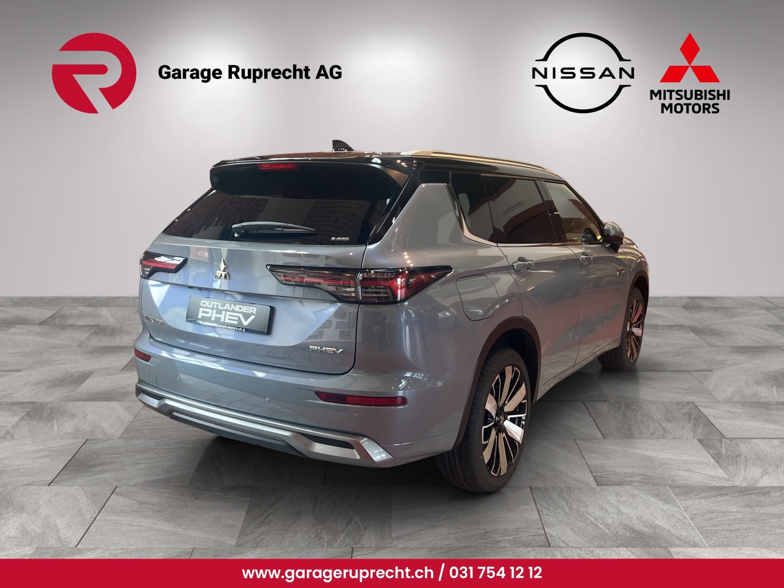 MITSUBISHI Outlander 2.4 PHEV Instyle 4x4, Plug-in-Hybrid Petrol/Electric, Ex-demonstrator, Automatic - 2