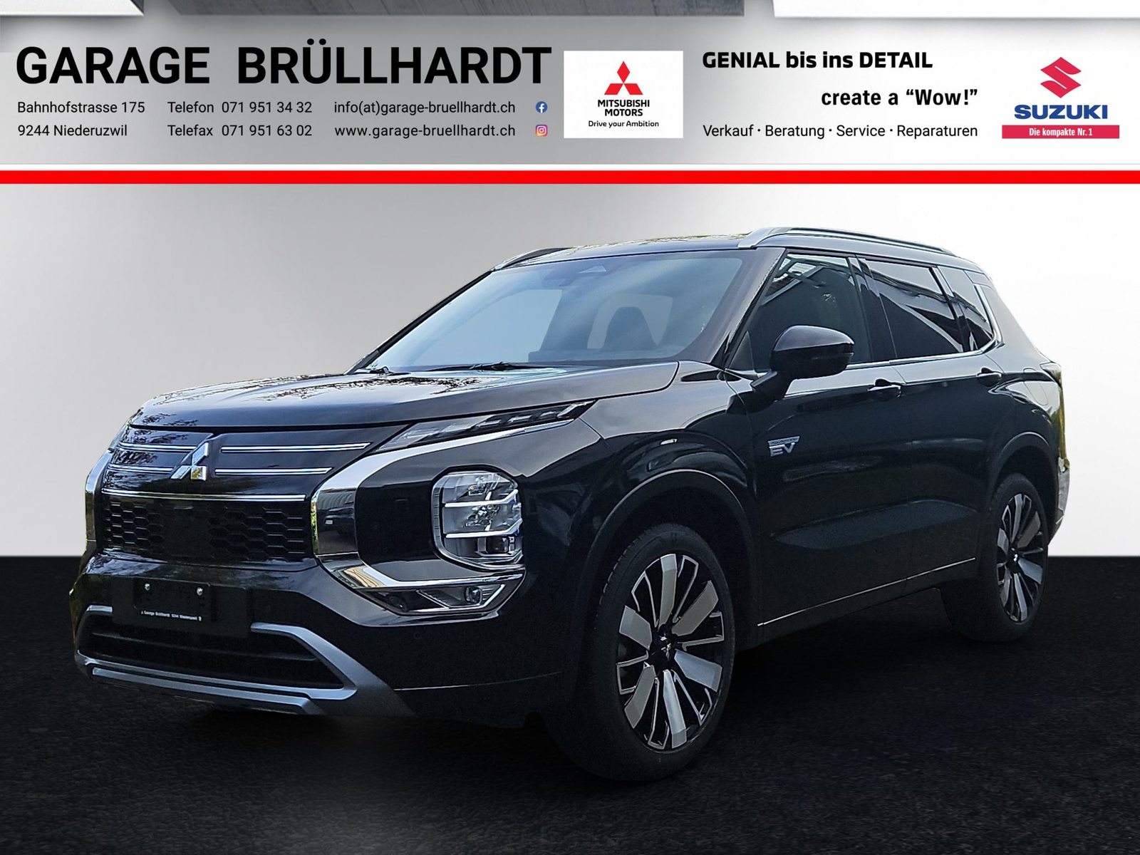 MITSUBISHI SNOW EDITION Outlander 2.4 PHEV Instyle 4x4, Plug-in-Hybrid Benzin/Elektro, Vorführwagen, Automat