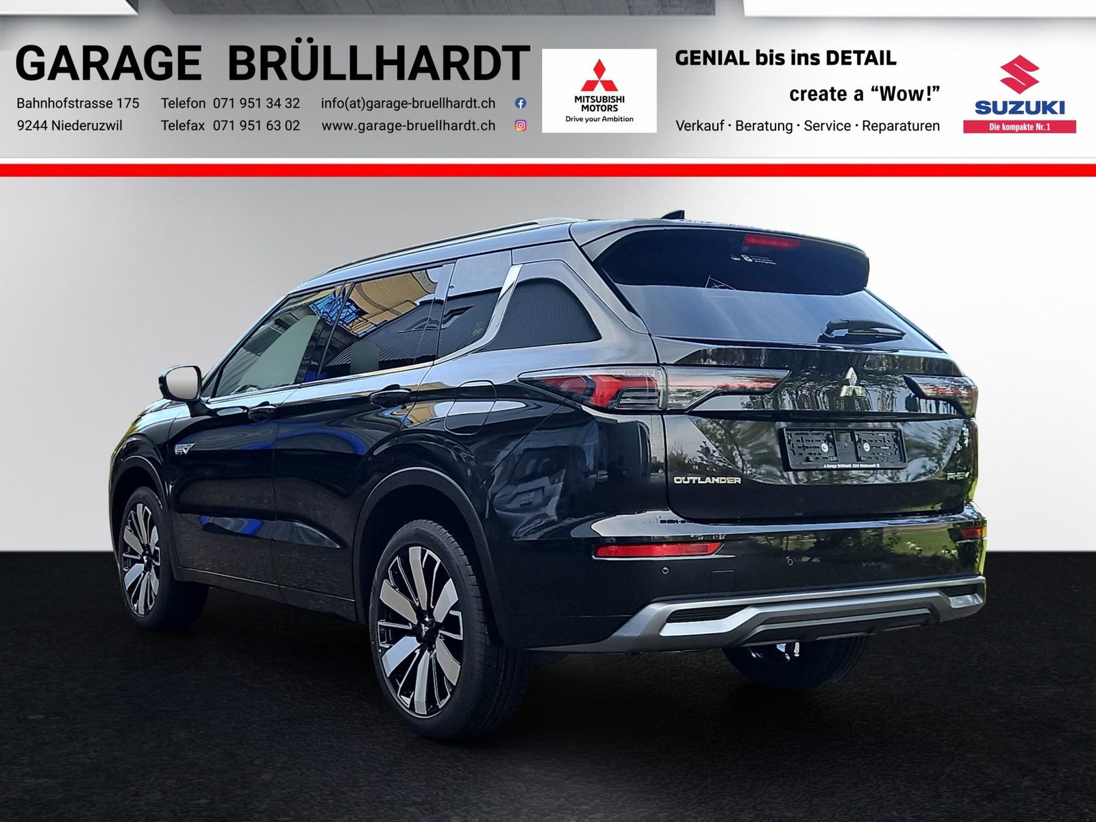 MITSUBISHI SNOW EDITION Outlander 2.4 PHEV Instyle 4x4, Plug-in-Hybrid Benzin/Elektro, Vorführwagen, Automat - 4