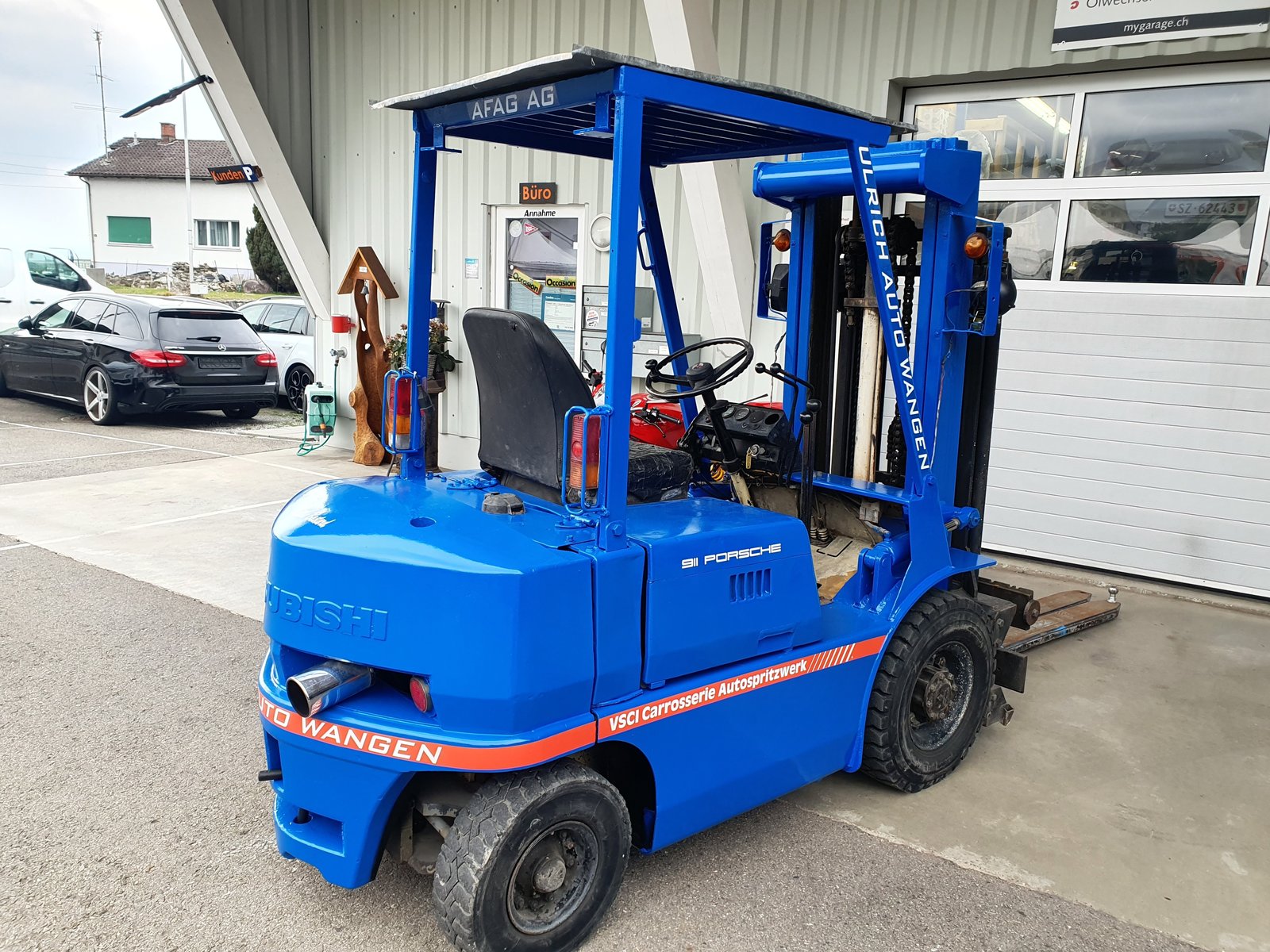 MITSUBISHI Stapler, Diesel, Occasion / Utilisé, Manuelle - 2