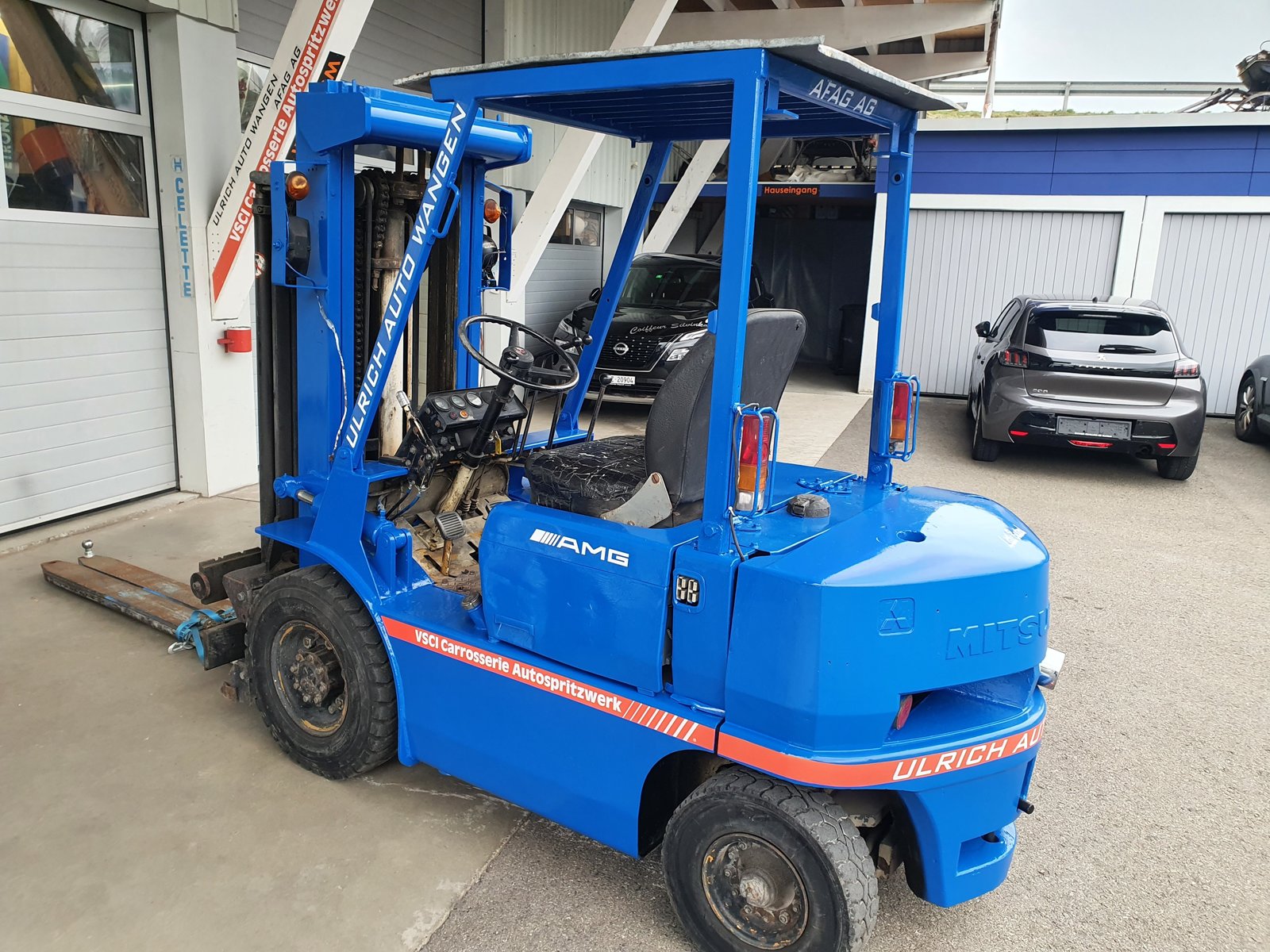 MITSUBISHI Stapler, Diesel, Occasion / Utilisé, Manuelle - 5