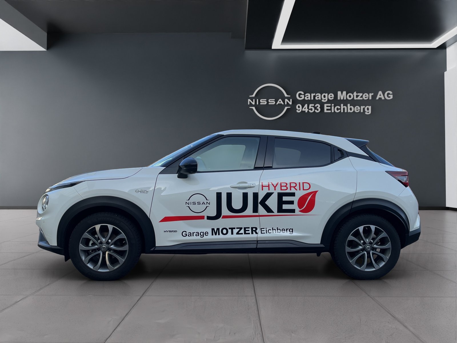 NISSAN Juke 1.6 Hybrid Tekna, Hybride Intégral Essence/Électricité, Voiture de démonstration, Automatique - 2