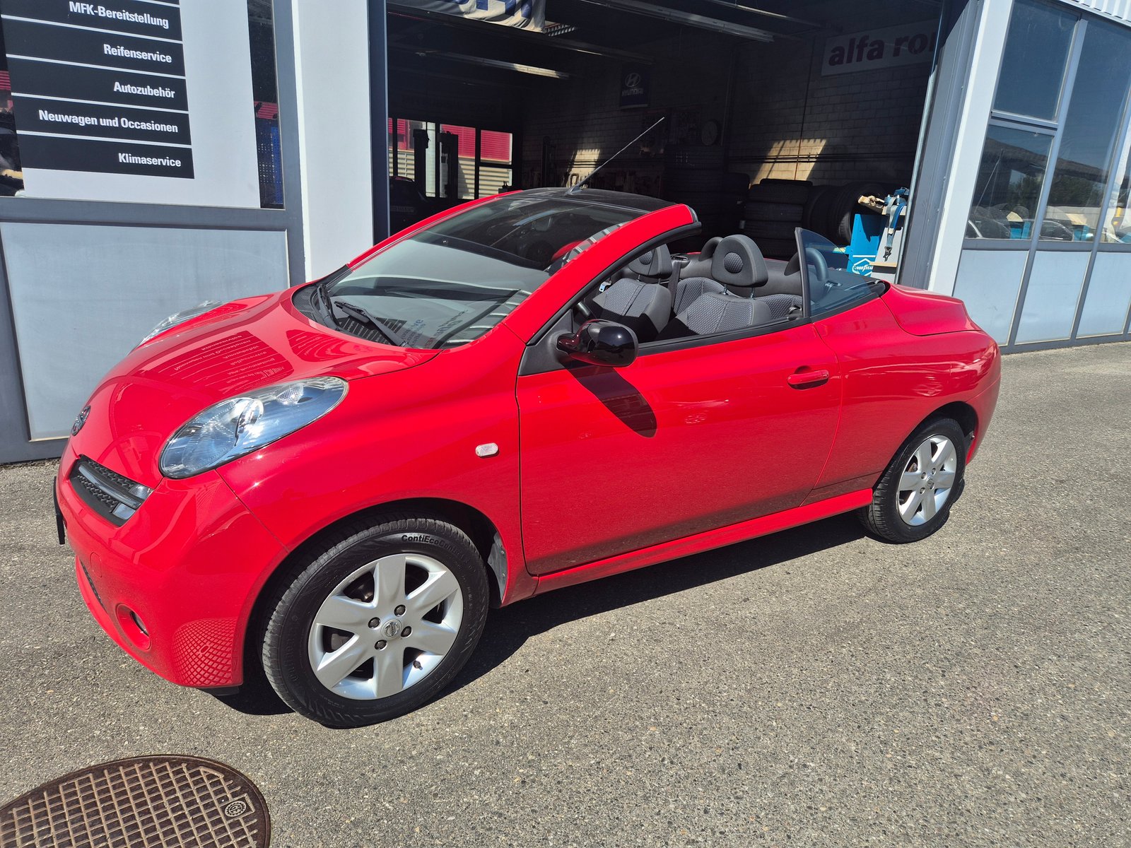 NISSAN Micra C+C 1.6 acenta, Benzin, Occasion / Gebraucht, Automatik - 5