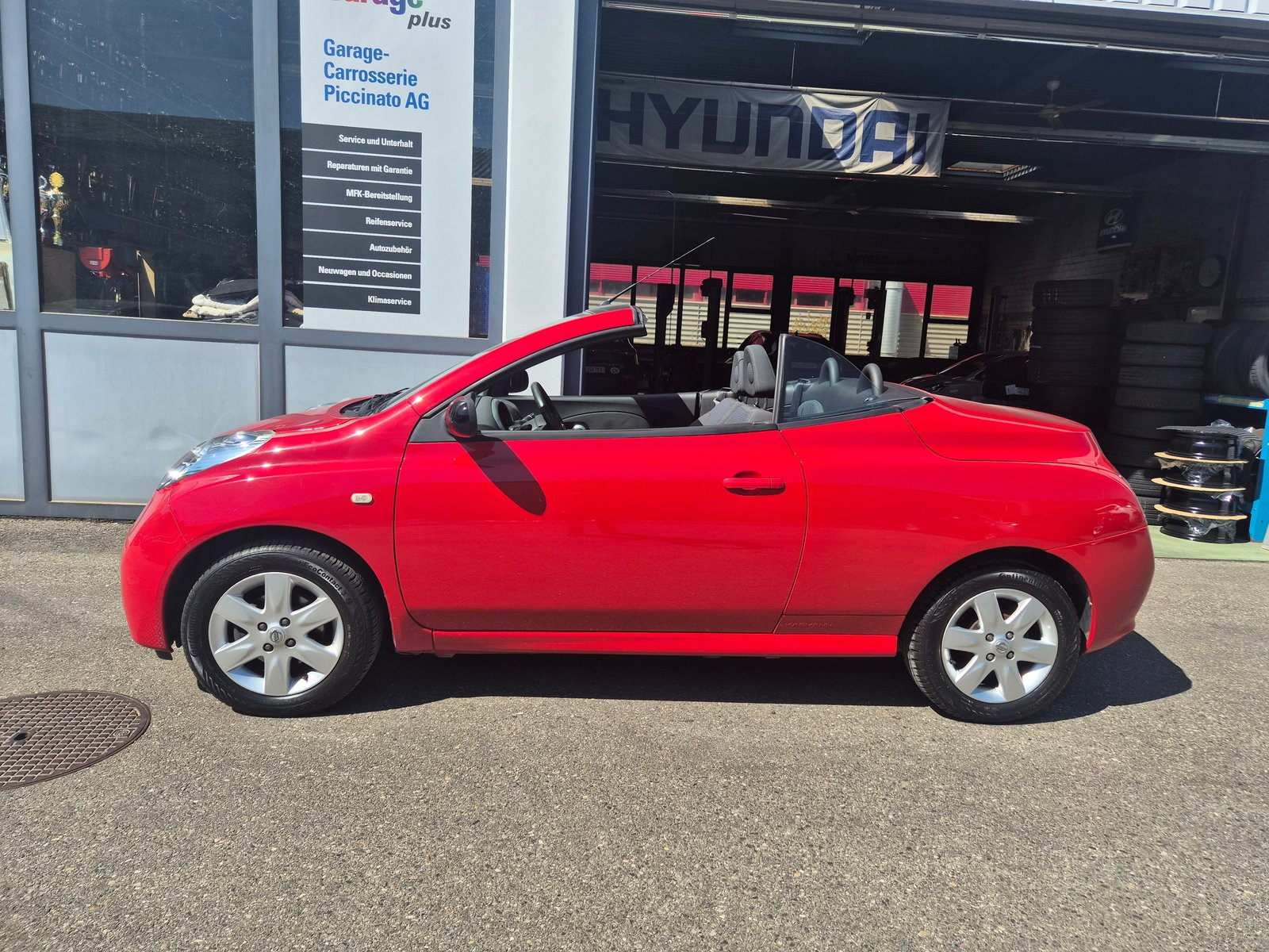 NISSAN Micra C+C 1.6 acenta, Benzin, Occasion / Gebraucht, Automatik - 6