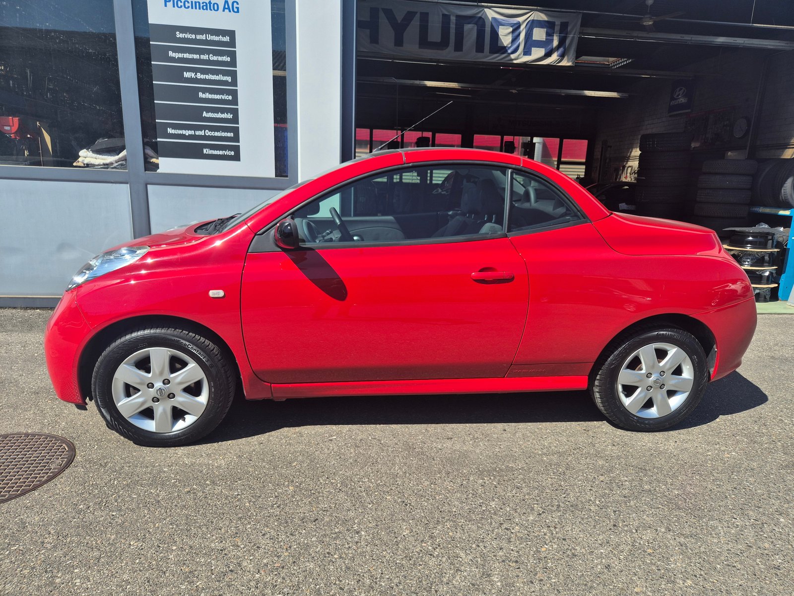 NISSAN Micra C+C 1.6 acenta, Benzin, Occasion / Gebraucht, Automatik - 7