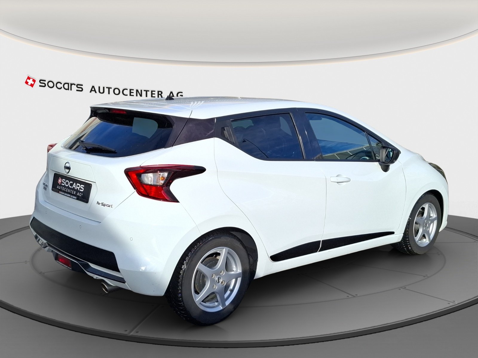 NISSAN Micra DIG-T 117 n-sport // 8-fach Aluminiumbereift, Essence, Occasion / Utilisé, Manuelle - 3